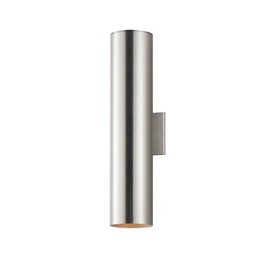 5" Cylinder Up/Down Light, 470 Lumens, 80 Watt, 120 Volts, Brushed Aluminum or Black Finish - Image 3