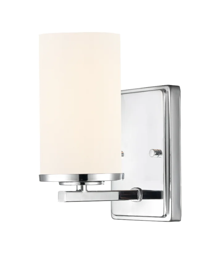 Verlana 8.75" High 1-Light Wall Sconce - Brushed Nickel, Chrome, Matte Black or Modern Gold - Image 3