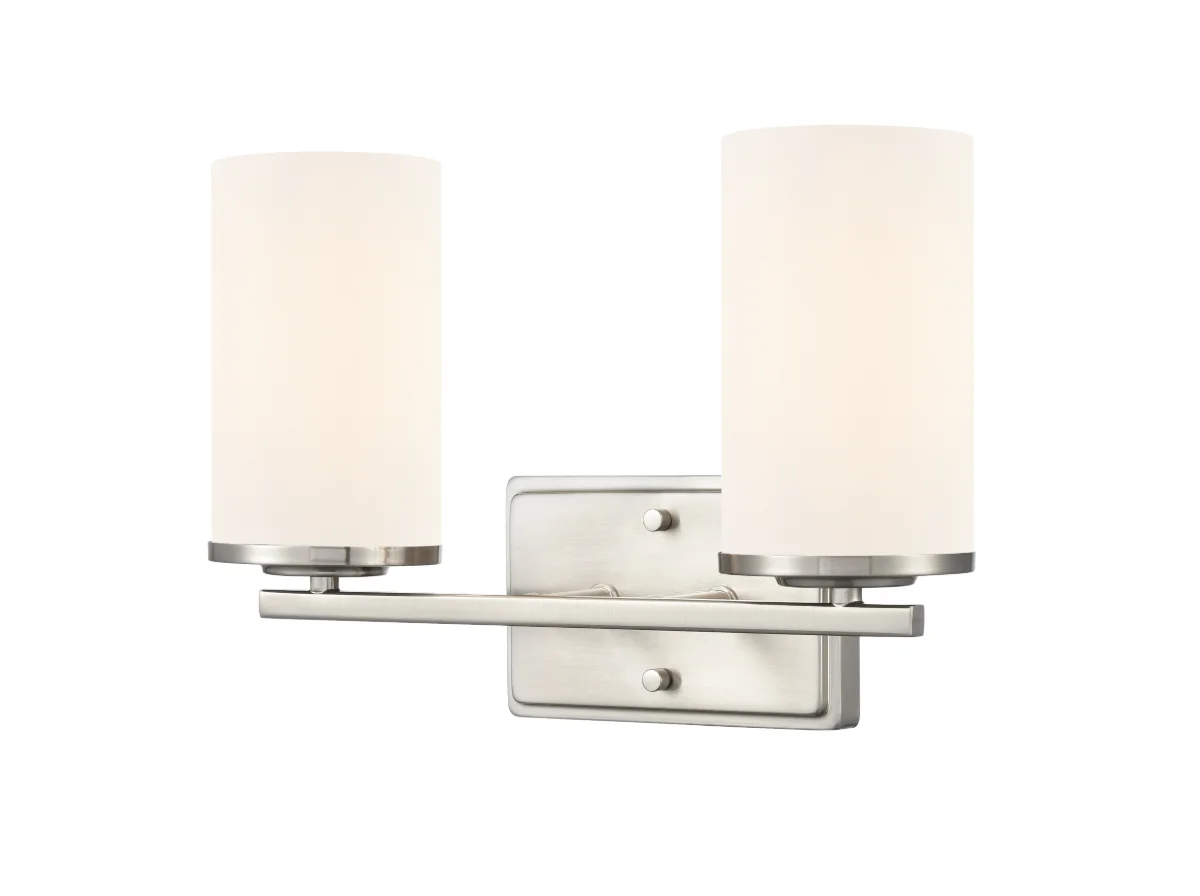 Verlana 14" 2-Light Vanity - Brushed Nickel, Chrome, Matte Black or Modern Gold - Image 4