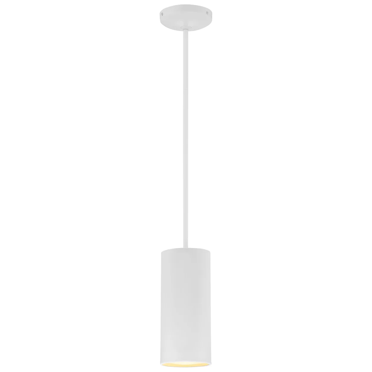 LED Pendant Light, 800 Lumens, 10W, 3000K, 120V, Matte White Finish, Pilson Collection - Image 3