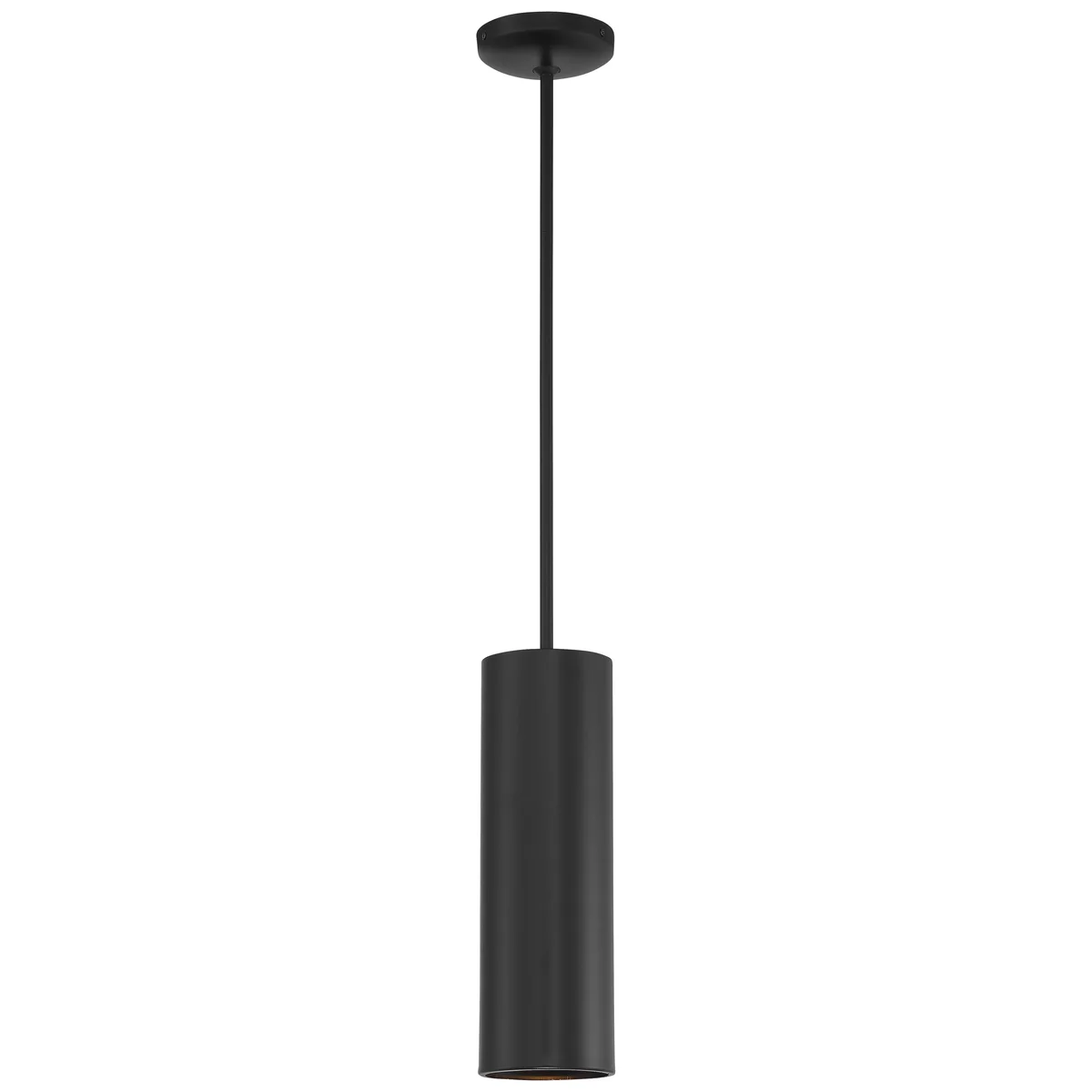 LED Pendant Light, 60W, 120V, Matte Black Finish, Pilson Collection