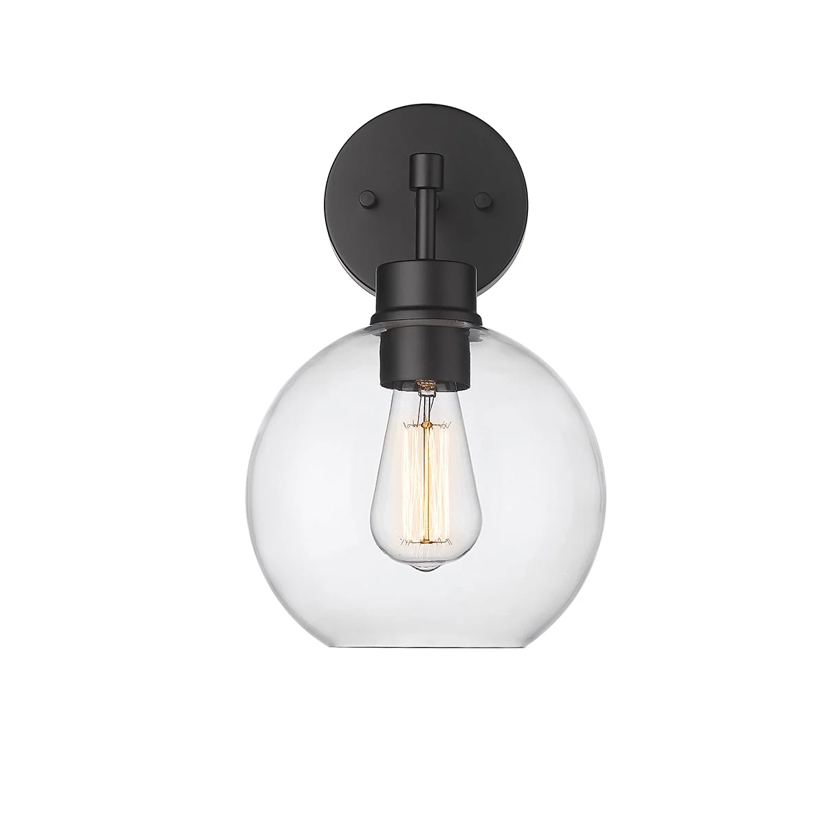 Millennium Lighting 1 Light Outdoor Wall Sconce, Basin Collection, Powder Coat Black Finish - Image 3
