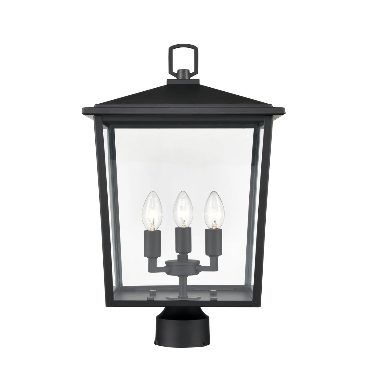 Millennium Lighting 3 Light 23" Outdoor Post Lantern, Fetterton Collection - Image 2