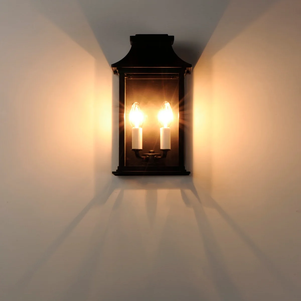 Vicksburg 2-Light Outdoor Pocket Wall Sconce - Image 2