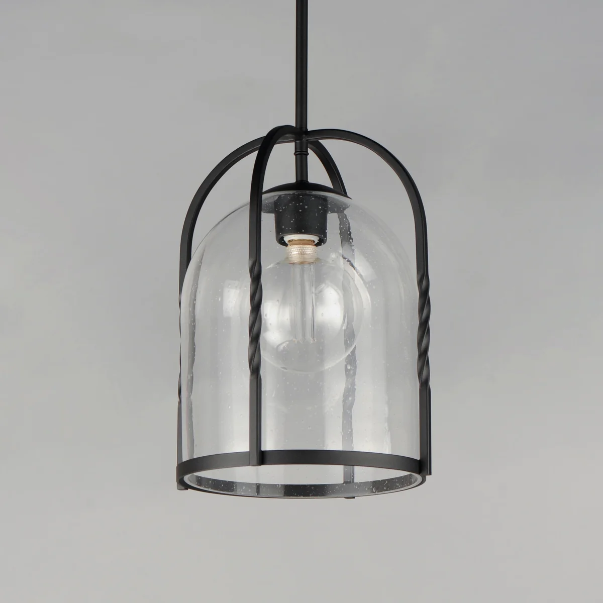 Foundry 1-Light Pendant, Black - Image 3