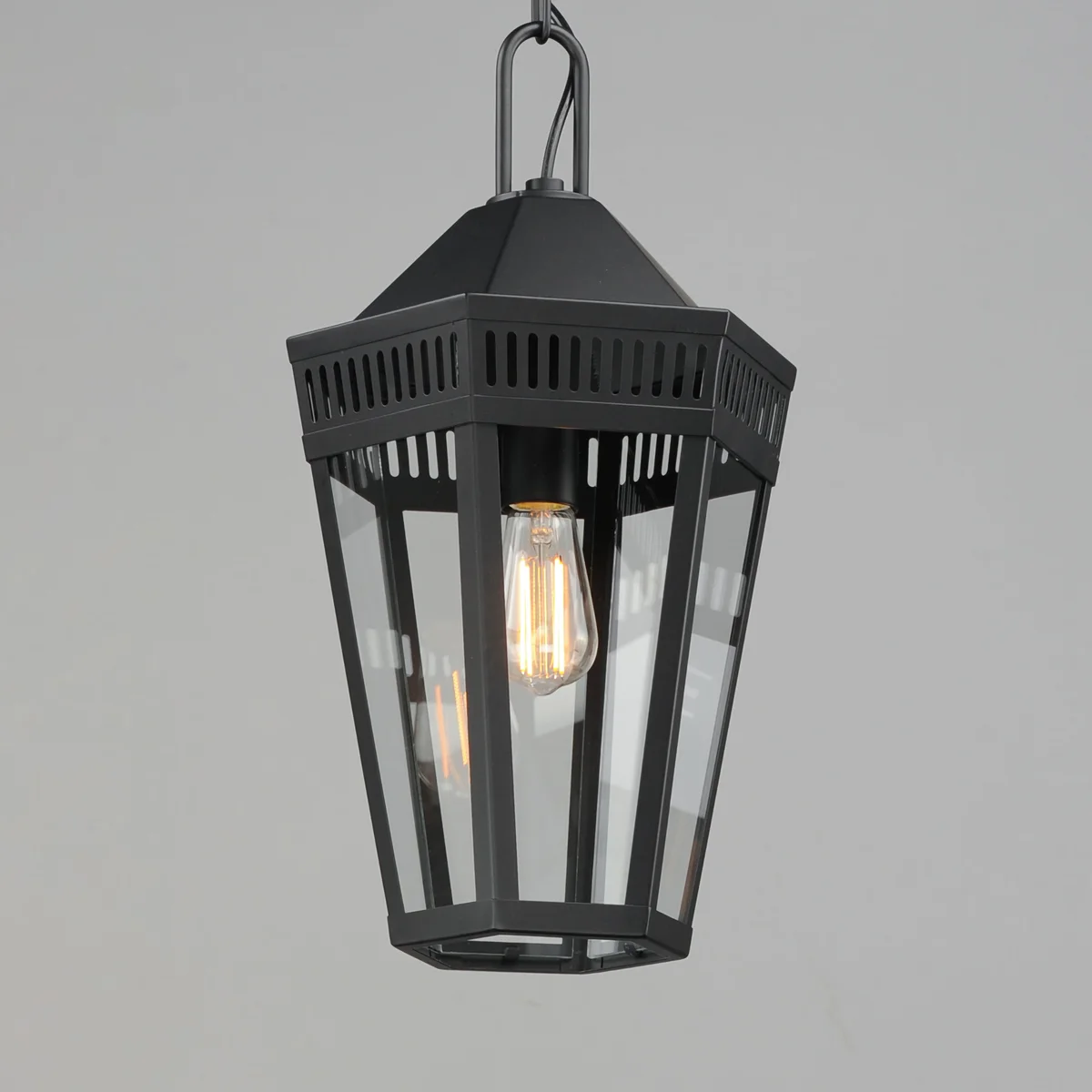 Oxford Outdoor 1-Light Pendant, Black - Image 5