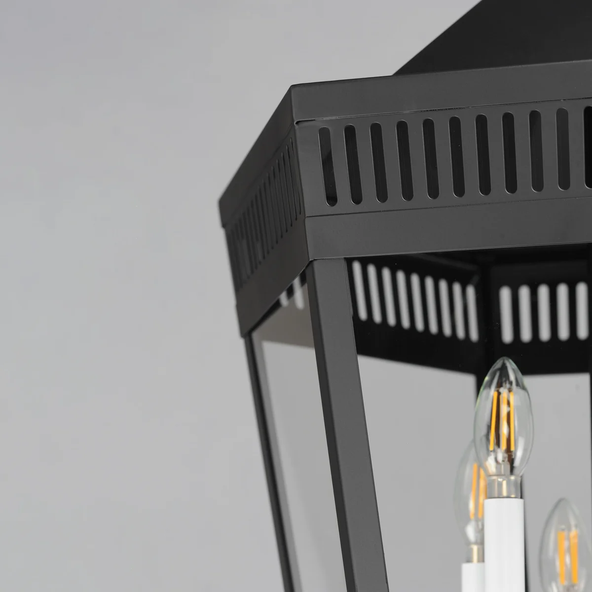 Oxford Outdoor 6-Light Pendant, Black - Image 4
