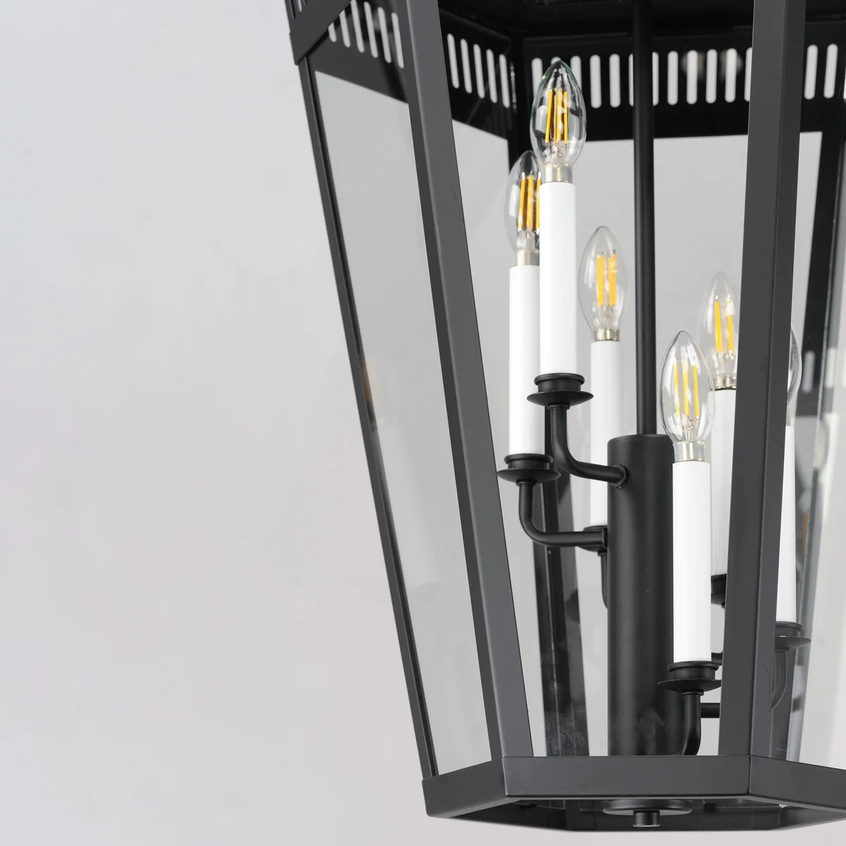 Oxford Outdoor 6-Light Pendant, Black - Image 5