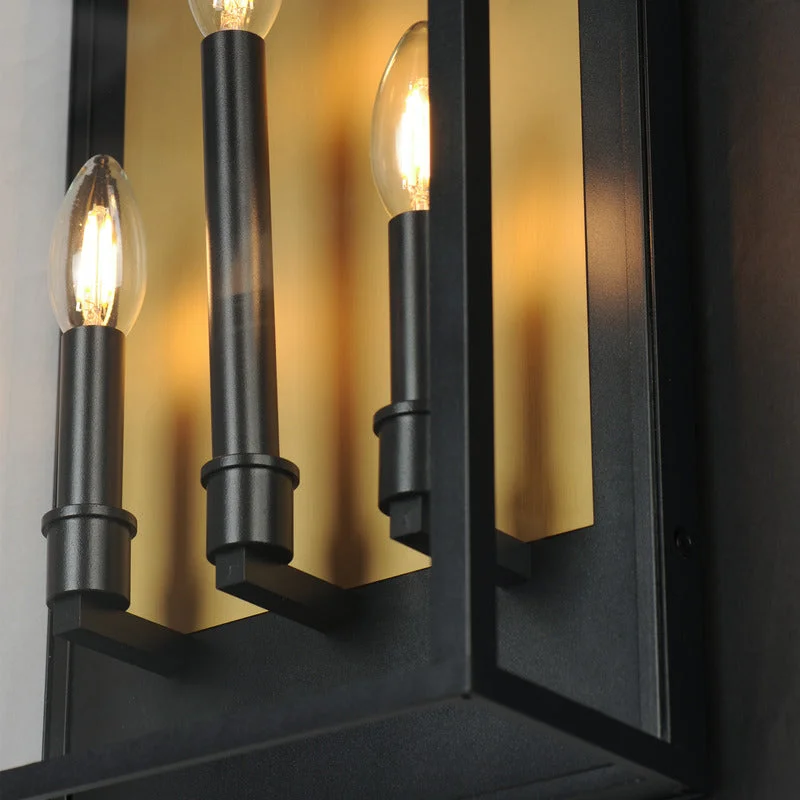 Manchester 3-Light Large Outdoor Wall Sconce - Image 4