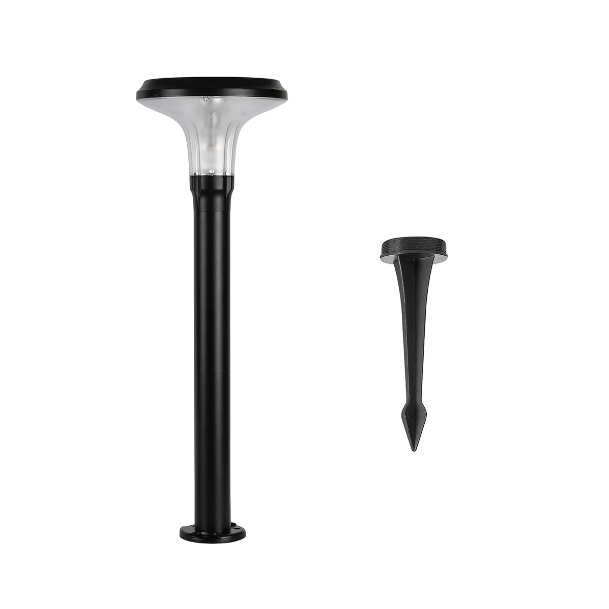Vantage Bollard Solar Pathway Light, 200 Lumens, 2 PK - Image 6