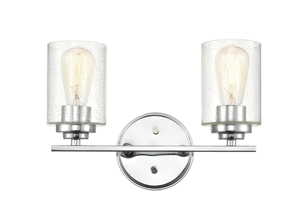 Millennium Lighting, 2 Light, Vanity Light, Available in Satin Nickel, Chrome and Matte Black Finishes - Image 2