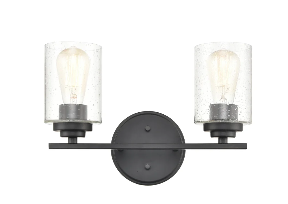 Millennium Lighting, 2 Light, Vanity Light, Available in Satin Nickel, Chrome and Matte Black Finishes - Image 3