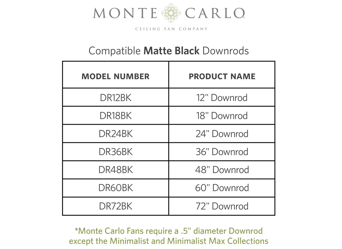 70" Maverick Max - Matte Black w/ Walnut Blades - Image 3