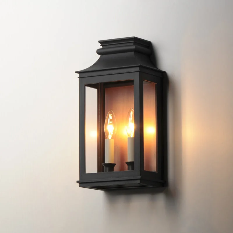 Savannah VX 2-Light Outdoor Sconce, Antique Copper / Black Oxide or Black Oxide - Image 5