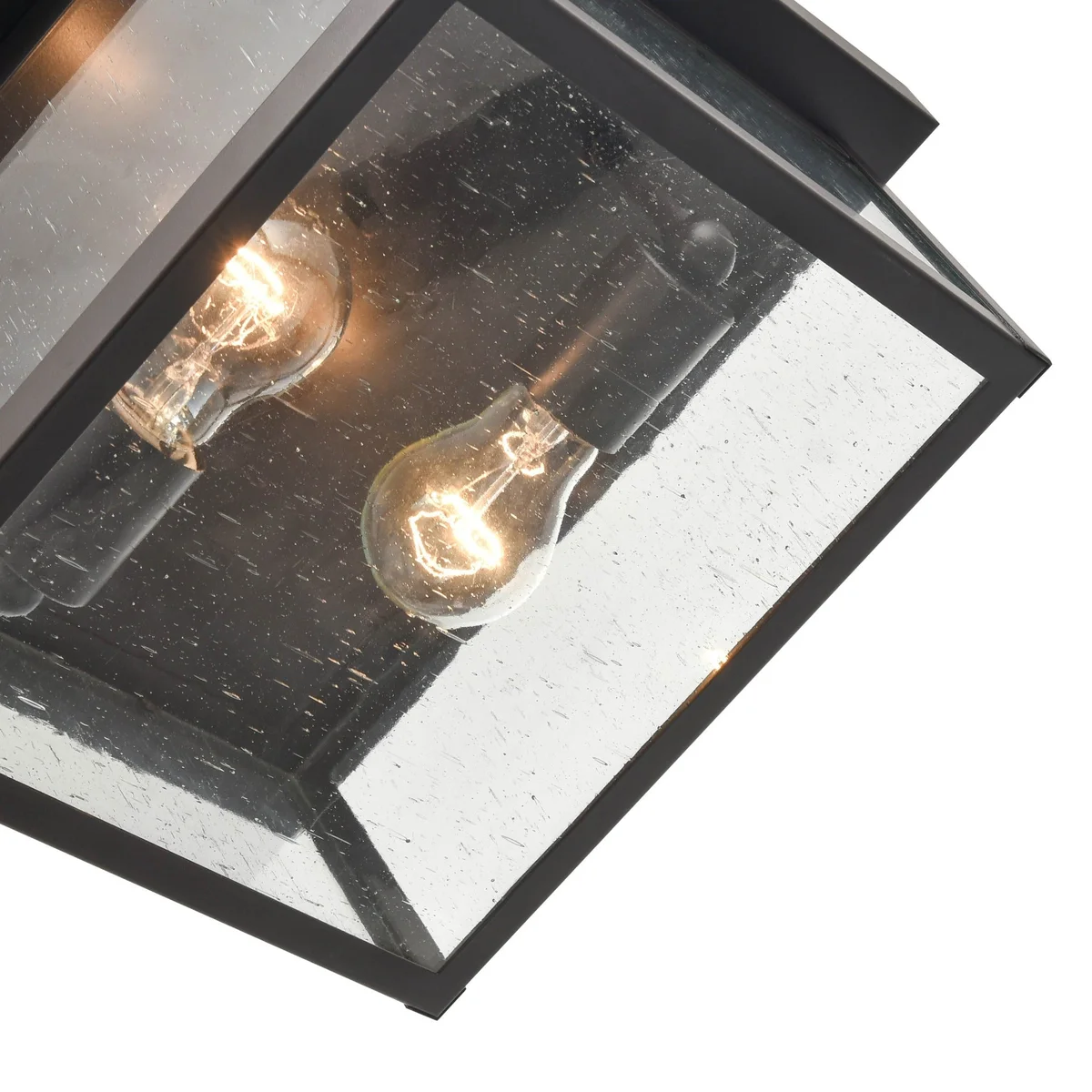 Millennium Lighting 2 Light 5" Outdoor Flush Mount Ceiling Light, Evanton Collection - Image 2