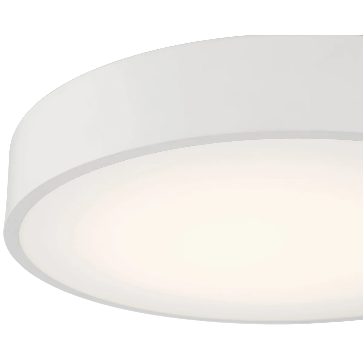 LED Flush Mount Ceiling Light, 4000 Lumens, 40W, 3000K, 120V, White, Como Collection - Image 2