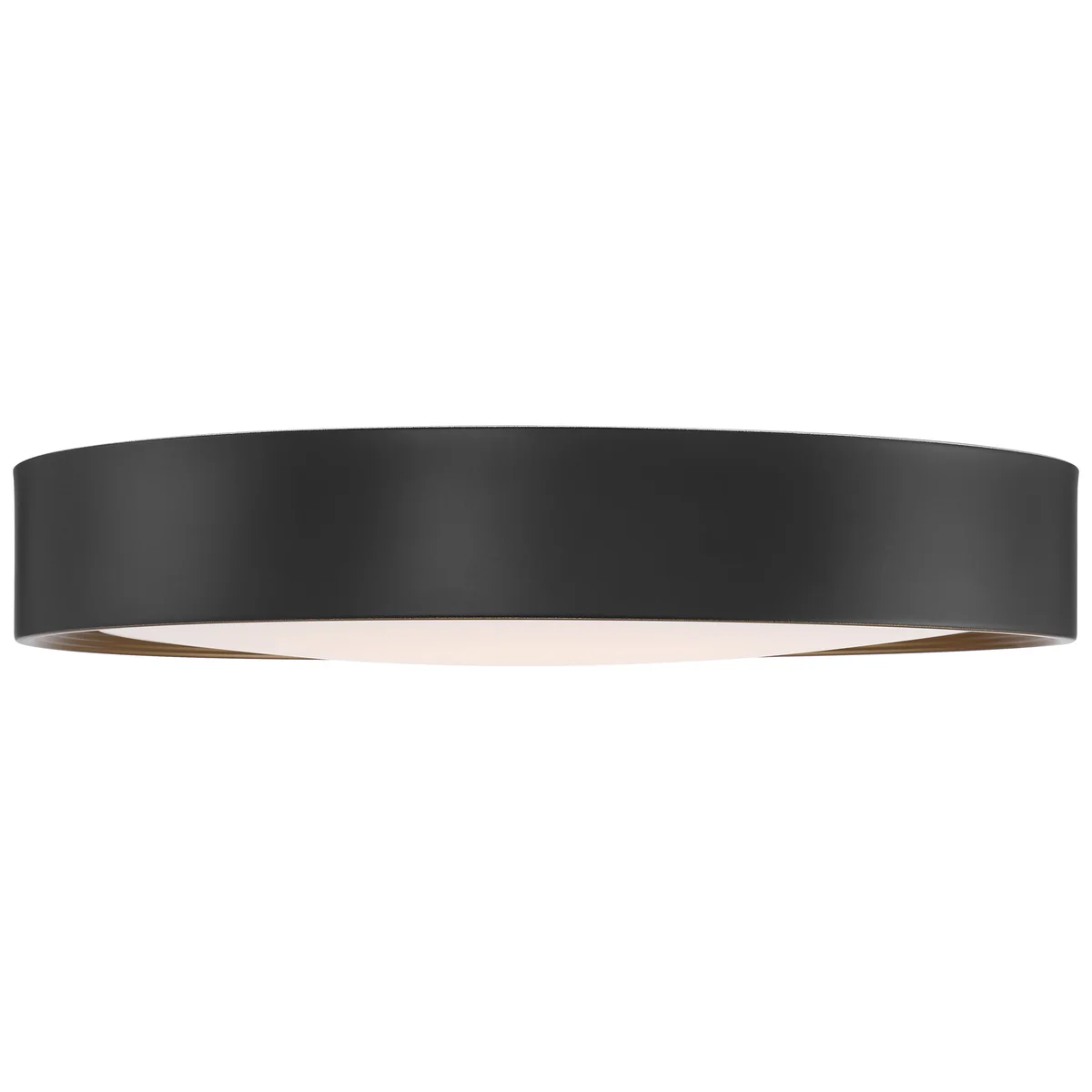 20" LED Flush Mount Ceiling Light, 2400 Lumens, 24W, 3000K, 120V, Matte Black Finish, Malaga Collection - Image 4