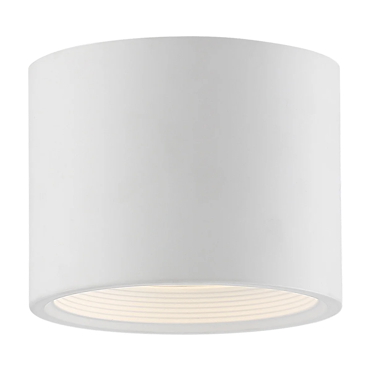 Dual Voltage LED Flush Mount Ceiling Light, 1200 Lumens, 15W, 3000K, 120-277V, White, Reel Collection - Image 3