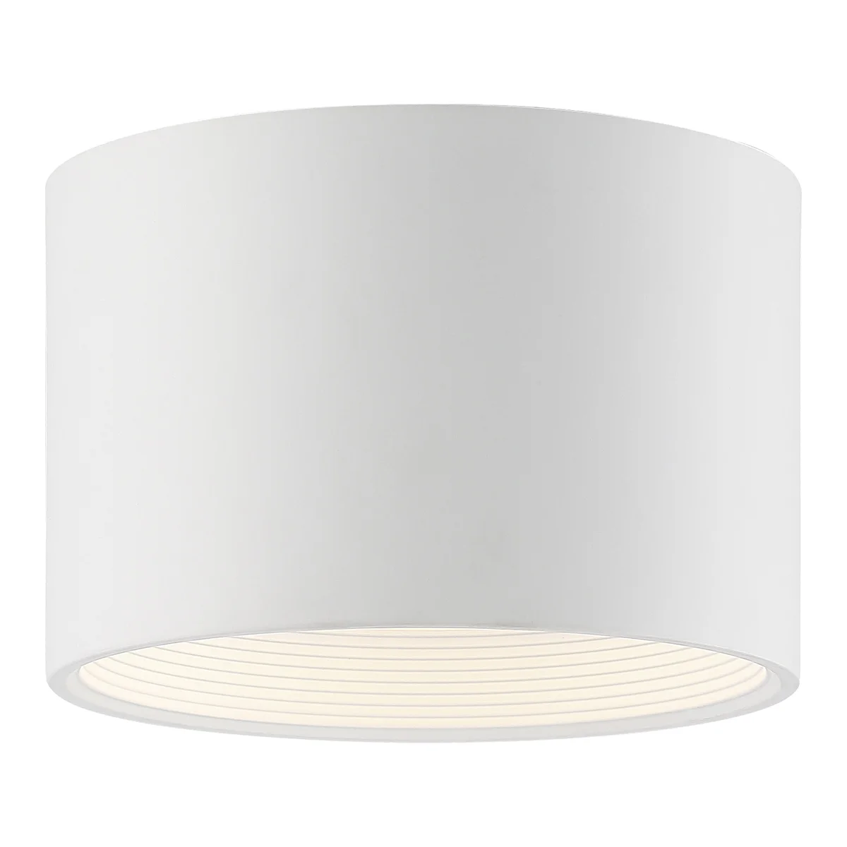 LED Flush Mount Ceiling Light, 2400 Lumens, 30W, 3000K, 120V,White, Reel Collection - Image 3