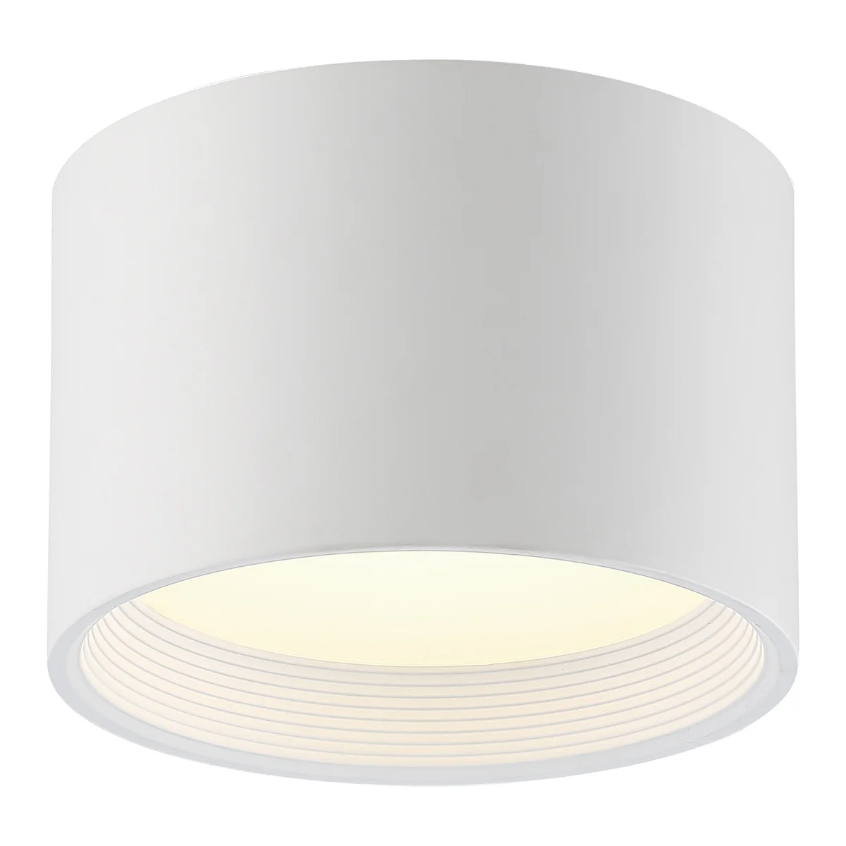 LED Flush Mount Ceiling Light, 2400 Lumens, 30W, 3000K, 120V,White, Reel Collection - Image 6