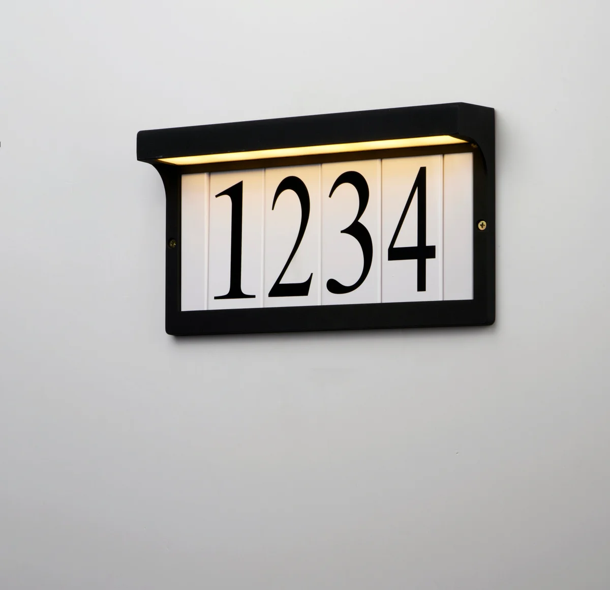 Black Address Light Frame - 53610BK - Image 2