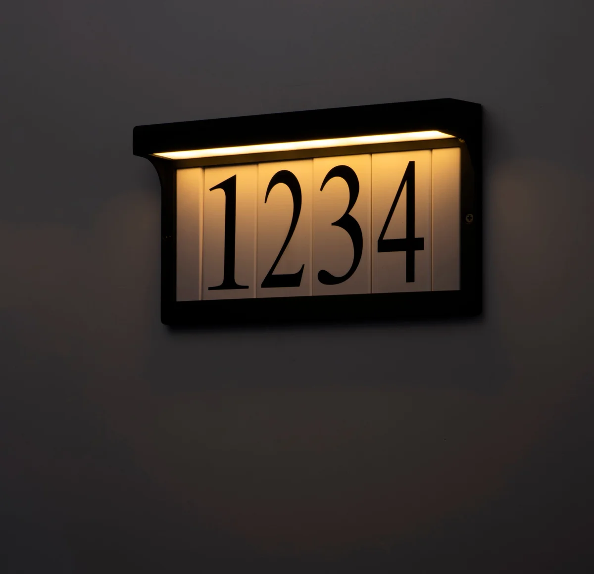 Black Address Light Frame - 53610BK - Image 3