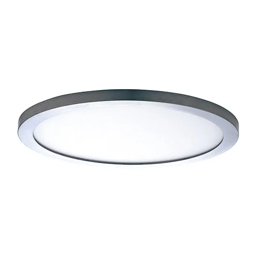 7" LED Flush Mount, 1050 Lumens, 16W, 3000K CCT, 120V, Black, White, or Satin Nickle Finish - Image 3
