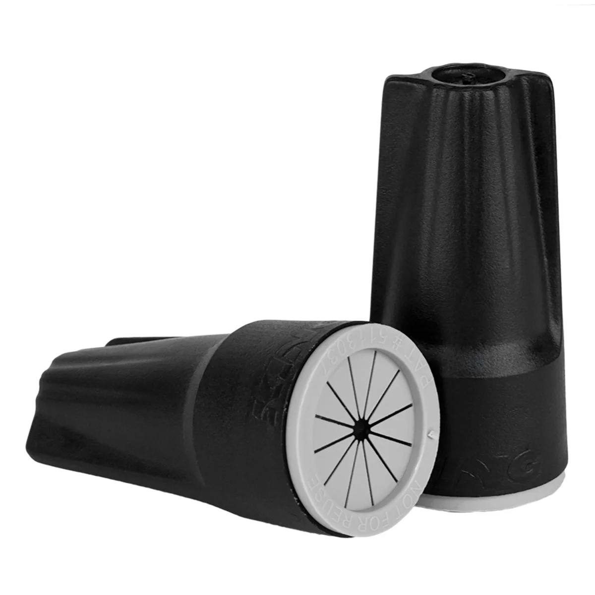 King Innovation 61242 Dryconn Waterproof Wire Connectors, Black/Gray; 500/Canister