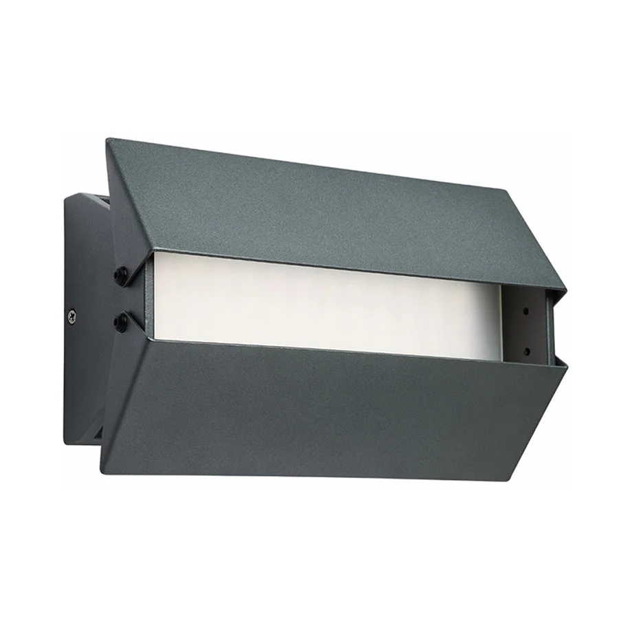 LED Wall Sconce, 10W, CCT Selectable, Matte Black, White or Gray Finish - Image 4