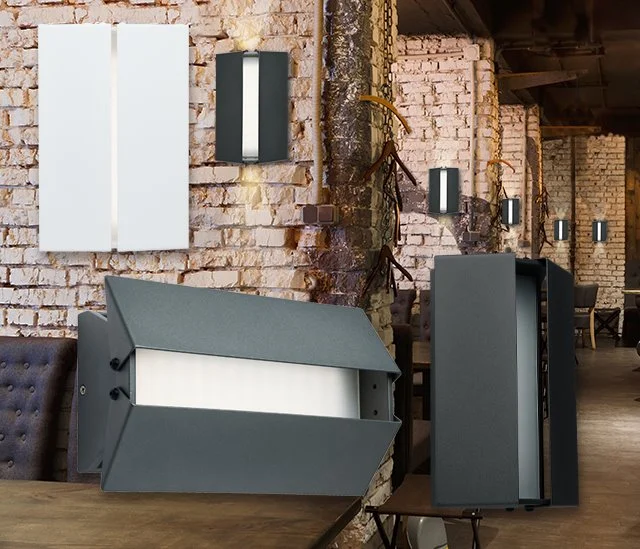 LED Wall Sconce, 10W, CCT Selectable, Matte Black, White or Gray Finish - Image 5