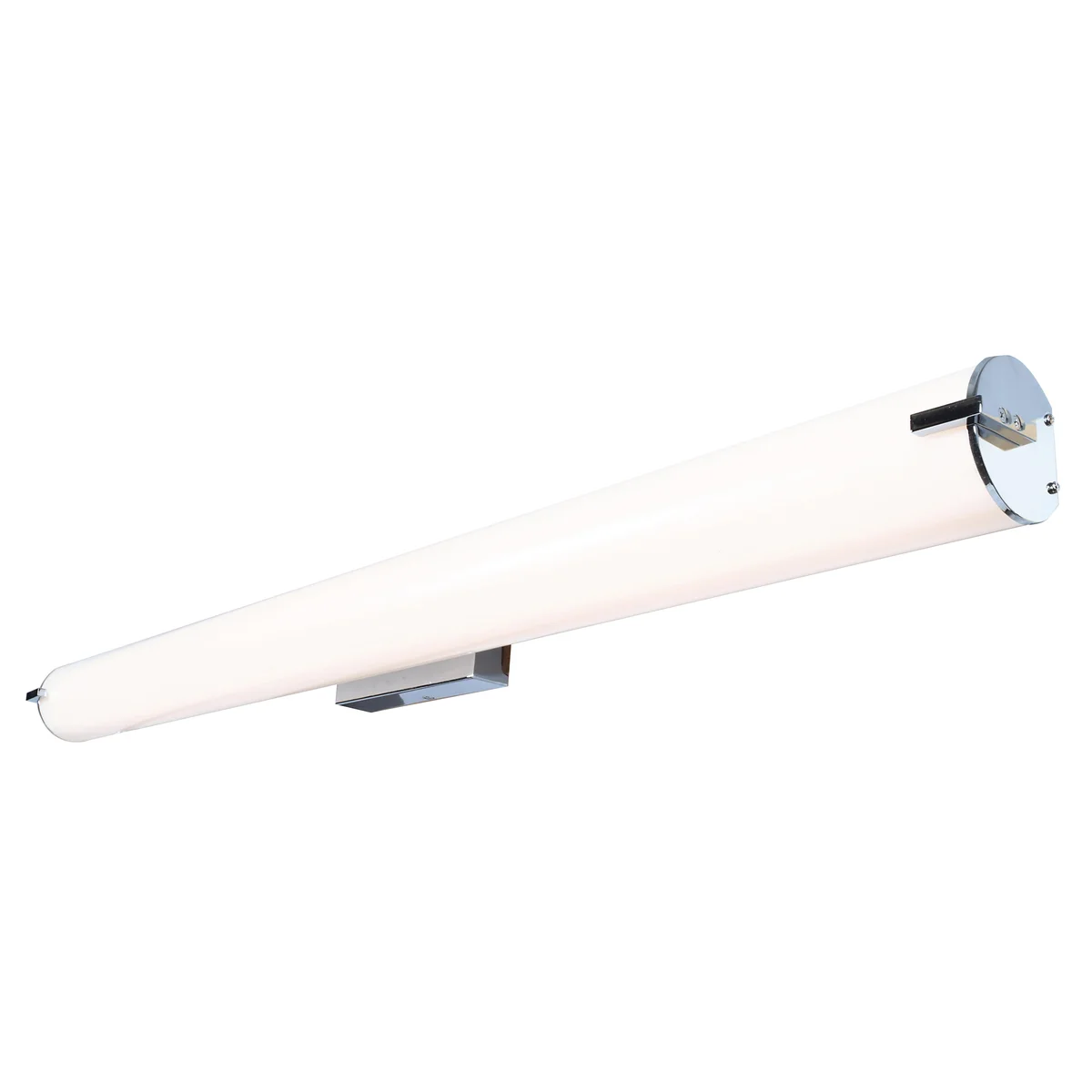 LED Vanity Light, 2800 Lumens, 35W, 3000K, 120V, Chrome Finish, Tube Collection - Image 2