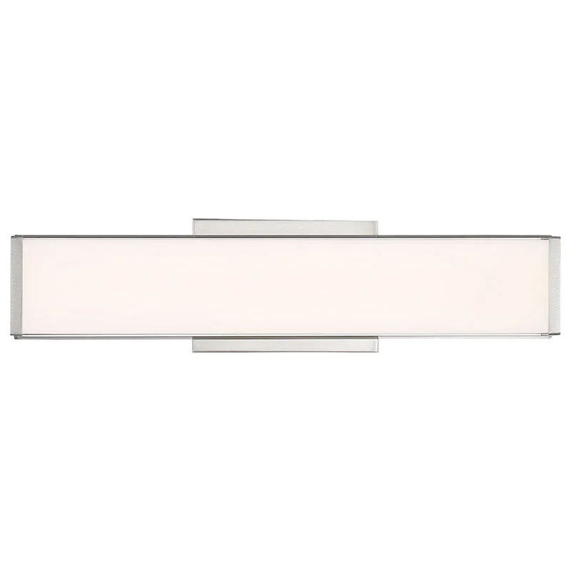 LED Vanity Light, 20W, 120V, Brushed Steel Finish, Citi Collection - Image 4