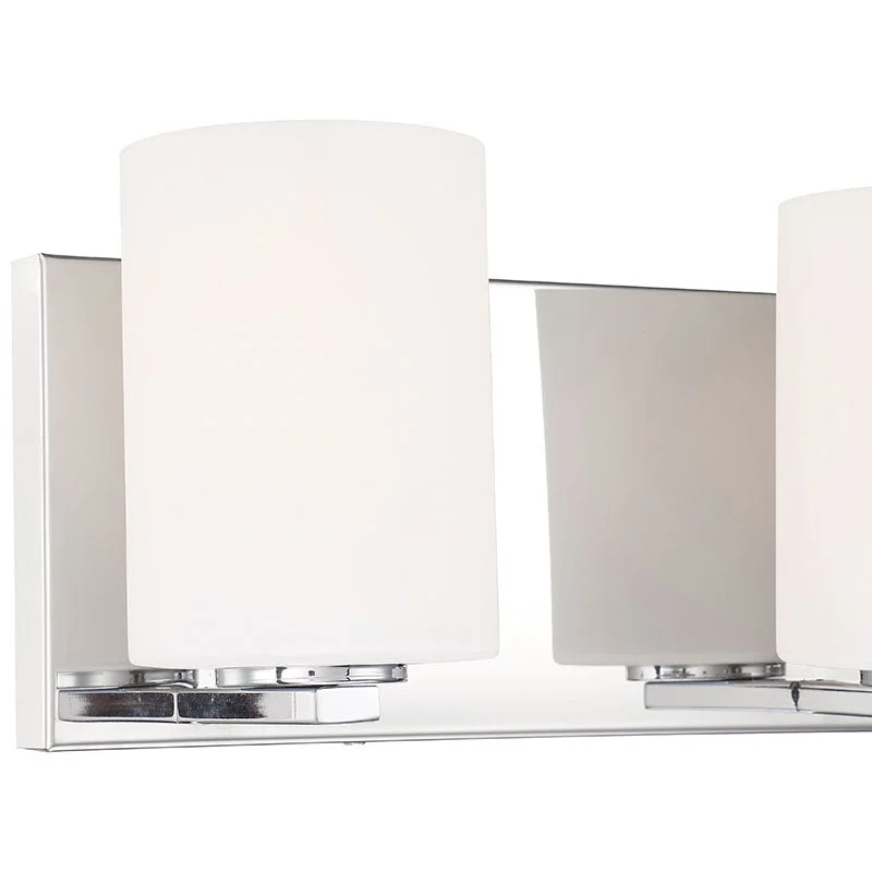 4 Light LED Vanity, 3200 Lumens, Chrome Finish, 120V - Image 4