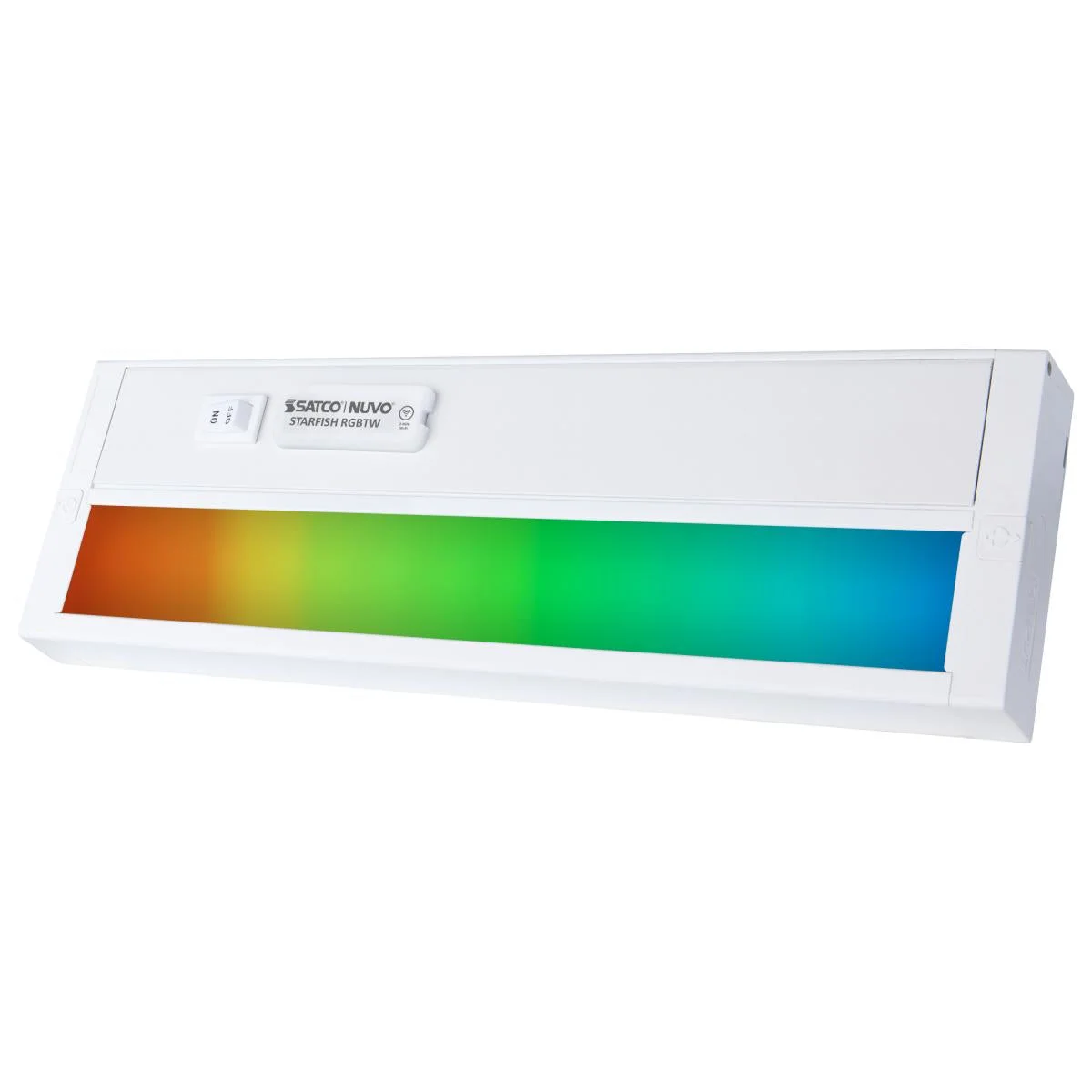 11 Inch LED Under Cabinet Light, SMART Starfish, RGB and Tunable White, White Finish - Image 2