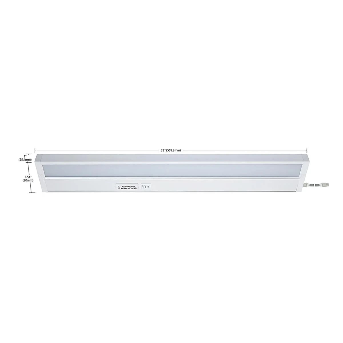 22 Inch LED Under Cabinet Light, SMART Starfish, RGB and Tunable White, White Finish - Image 23