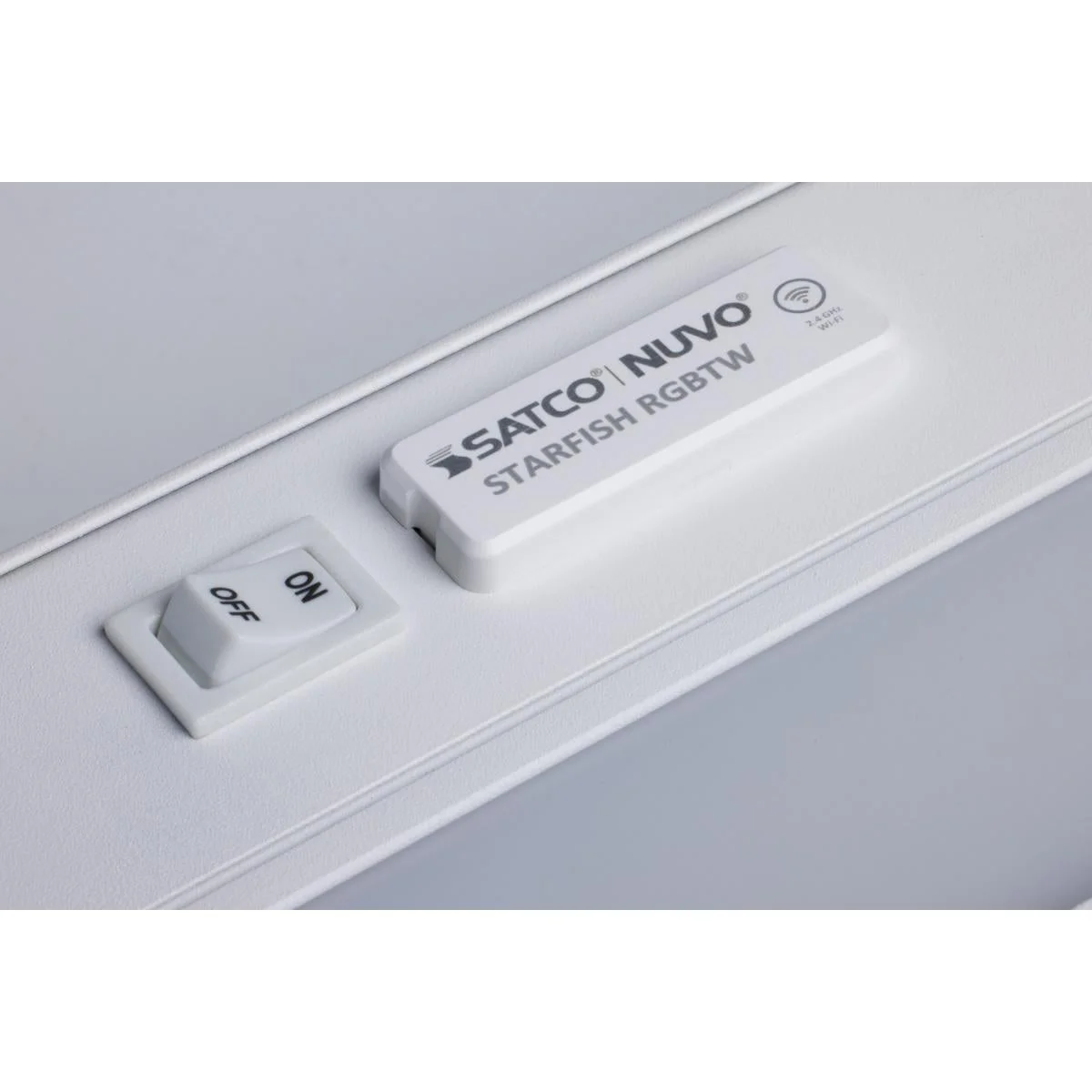22 Inch LED Under Cabinet Light, SMART Starfish, RGB and Tunable White, White Finish - Image 4