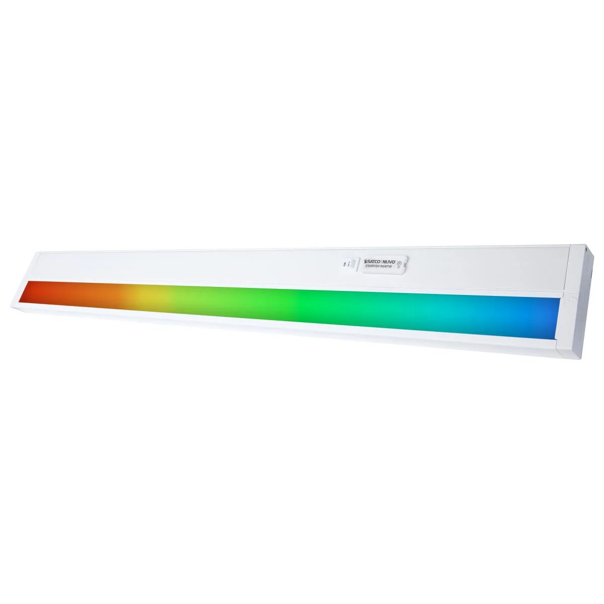 34 Inch LED Under Cabinet Light, SMART Starfish, RGB and Tunable White, White Finish - Image 2