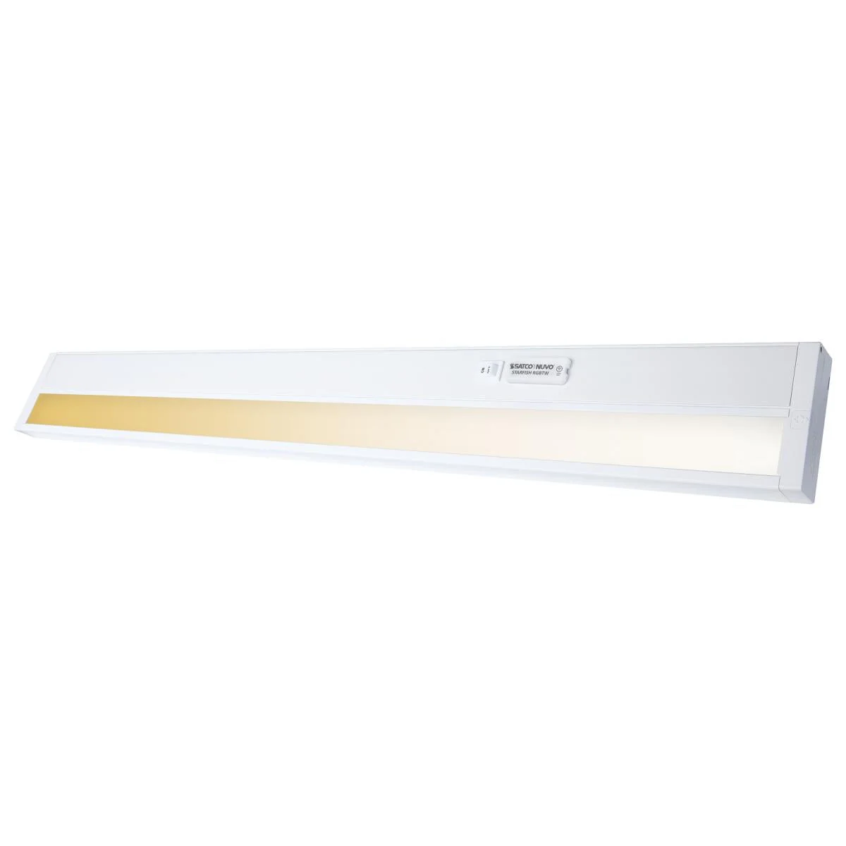34 Inch LED Under Cabinet Light, SMART Starfish, RGB and Tunable White, White Finish - Image 3