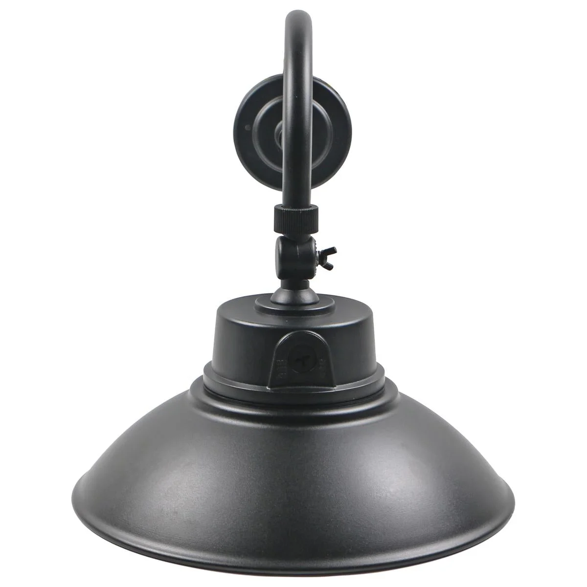 LED Gooseneck Fixture, Wattage and CCT Selectable, 5500 Lumen Max, Integrated Photocell,120-277V, Finish Black - Image 3