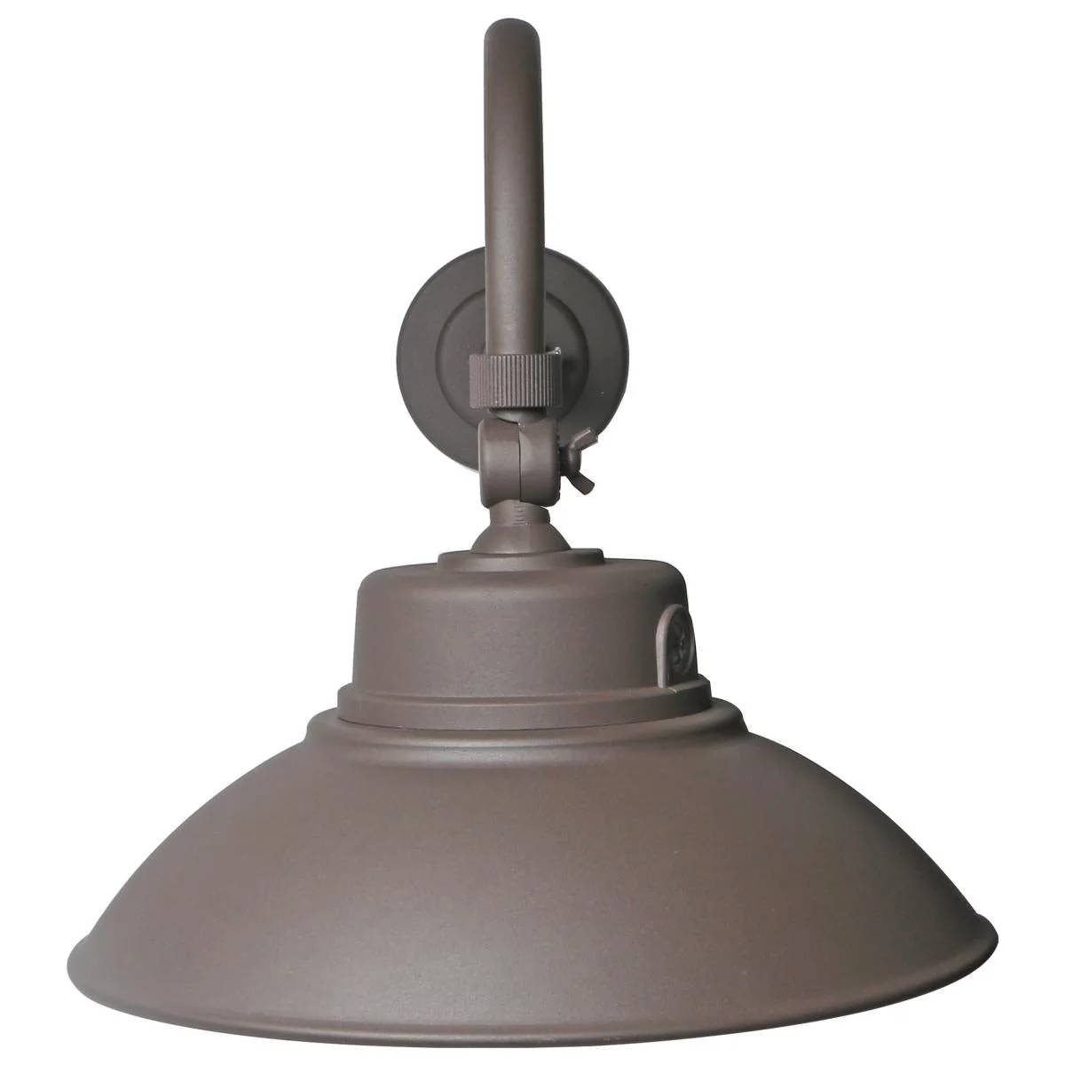 LED Gooseneck Fixture, Wattage and CCT Selectable, 5500 Lumen Max, Integrated Photocell, 120-277V, Finish Bronze - Image 3