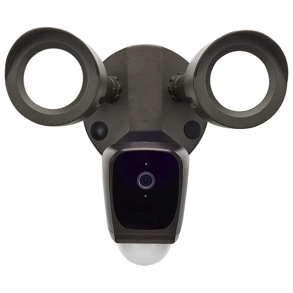2 Head Outdoor SMART Security Light, With Camera, Starfish enabled, Brown Finish - Image 5