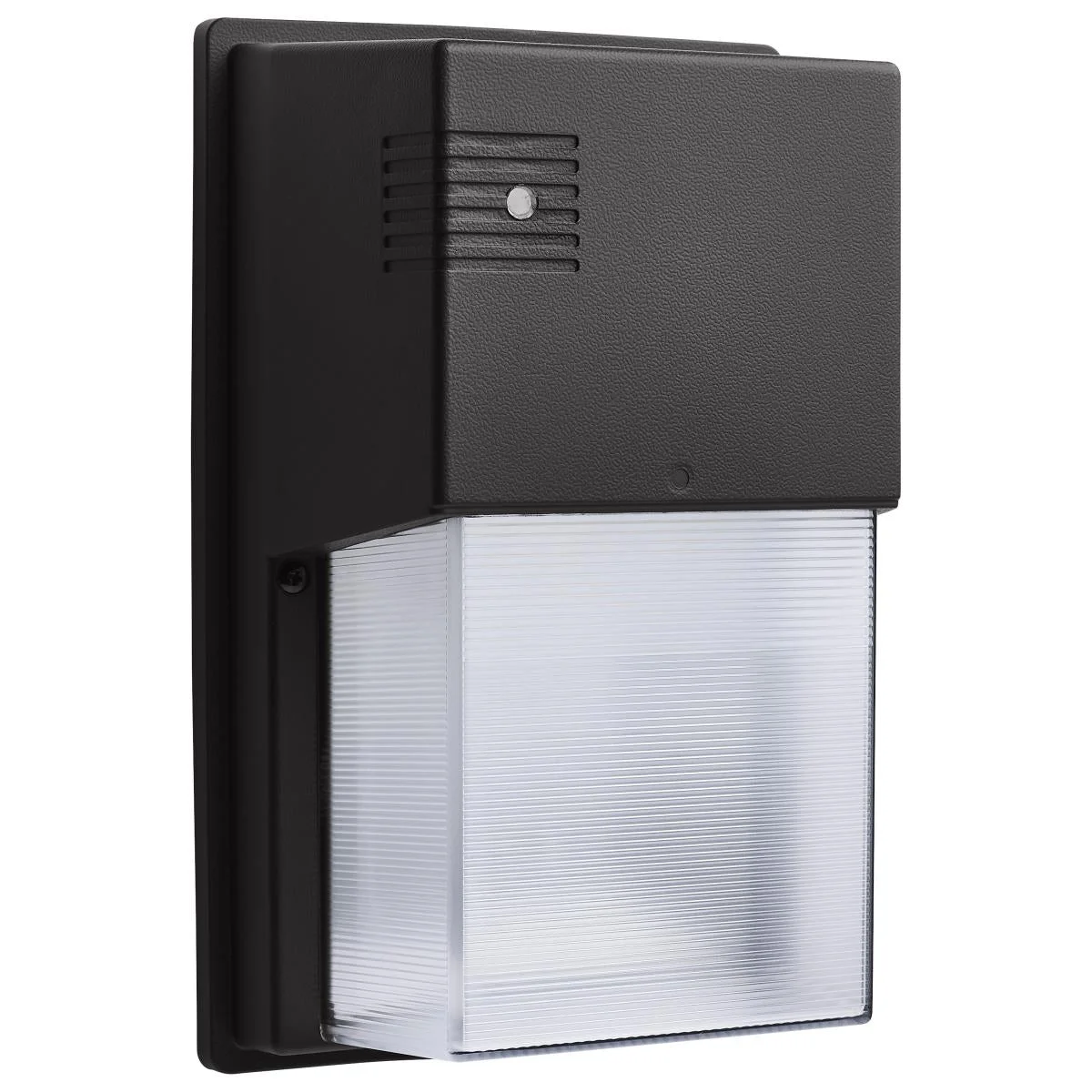 LED Entryway Wall Pack; 10/15/20 Wattage Selectable; 30K/40K/50K CCT Selectable; Bronze or White Finish