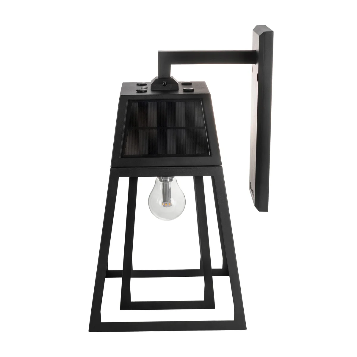 Aria LED Solar Wall Light, 150 Lumens, 5.6W, 3.2V, 2700K CCT, Black Finish - Image 6