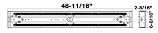 2PK 4 Foot LED Color Changing Wrap, 40 Watt, 3500K, 4000K or 5000K, 120-277V, 4800 Lumens - Image 2