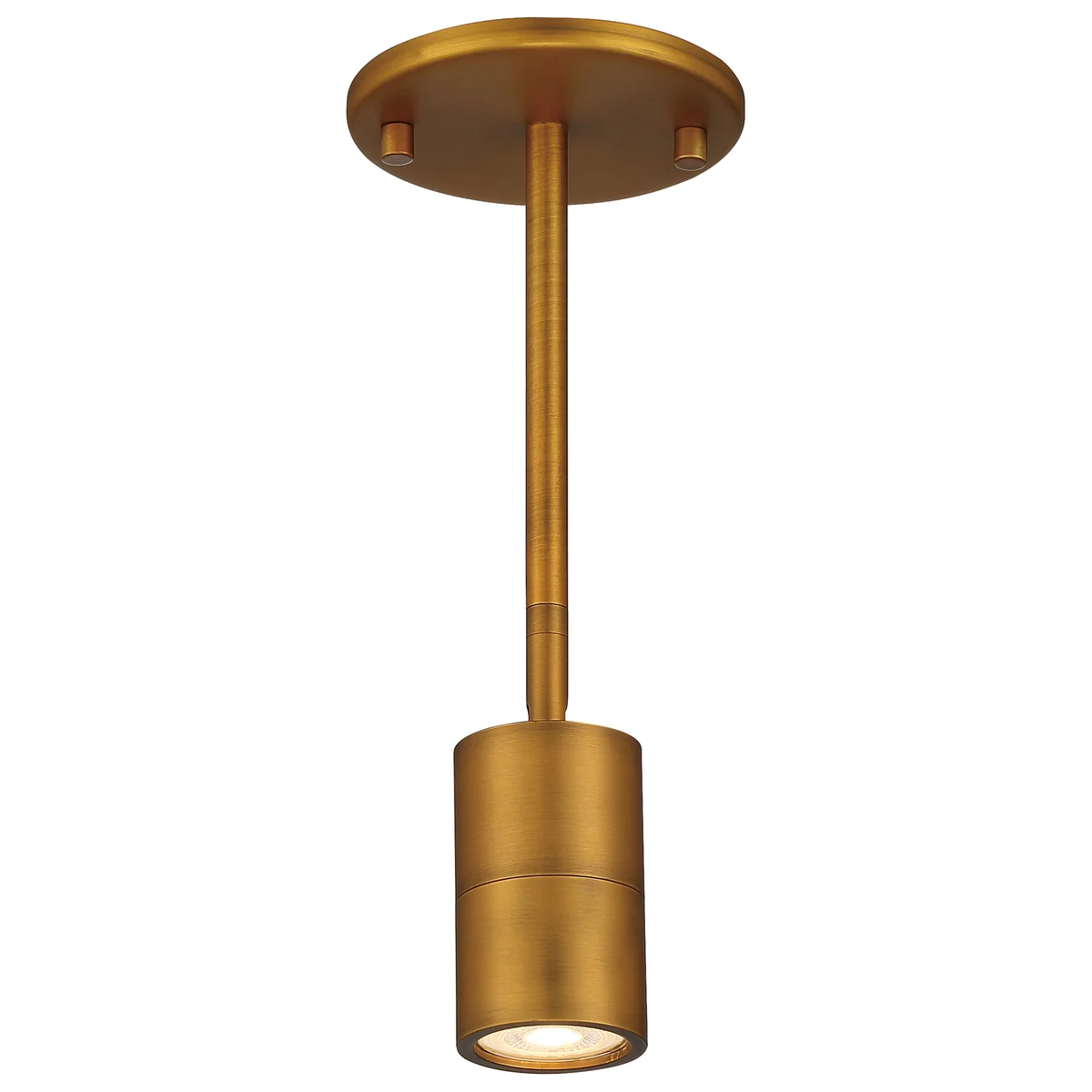 1 Light LED Wall Or Ceiling Spotlight, 500 Lumens, 6W, 3000K, 120V, Antique Brushed Brass Finish, Cafe Dual Mount Collection - Image 4