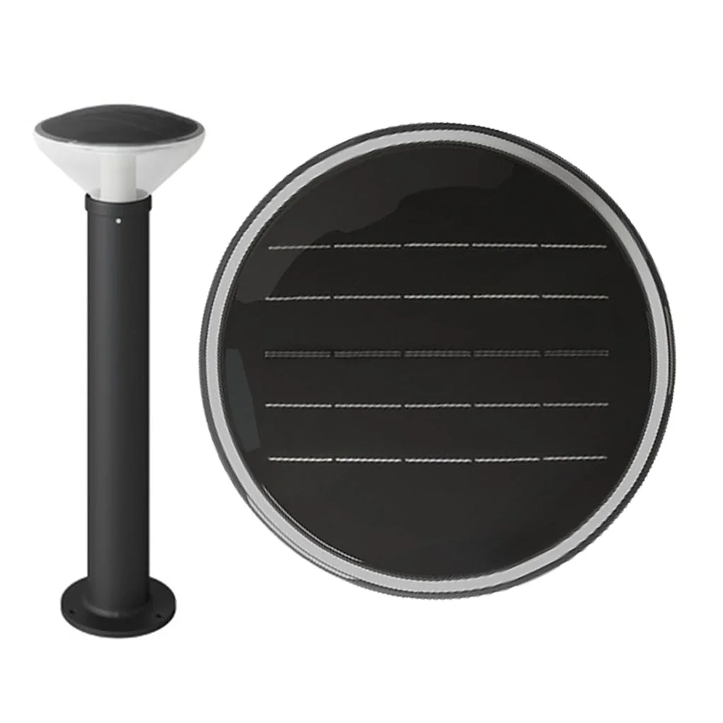 Vandal Resistant Solar Bollard Light, 560 Lumens, 6.3W, 5000K CCT - Image 3