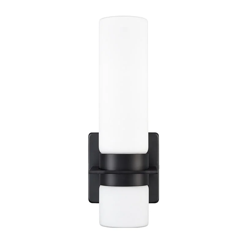 Millennium Lighting, 13" Outdoor Wall Sconce, Brushed Nickel or Matte Black Finish - Image 2