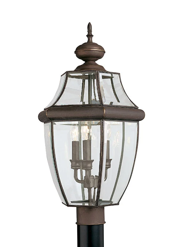 8239-02, Three Light Outdoor Post Lantern , Lancaster Collection - Image 3
