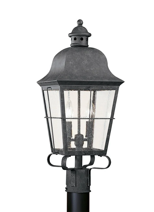 8262-44, Two Light Outdoor Post Lantern , Chatham Collection - Image 2