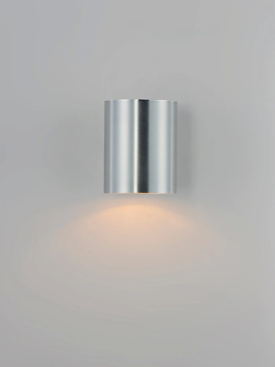 5" Cylinder Up/Down Light, 360 Lumens, 8 Watt, 120 Volts, Brushed Aluminum or Black Finish - Image 4